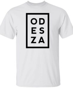 Odesza Merch Vertical Logo T-Shirt White Odesza Merch Vertical Logo T-Shirt White