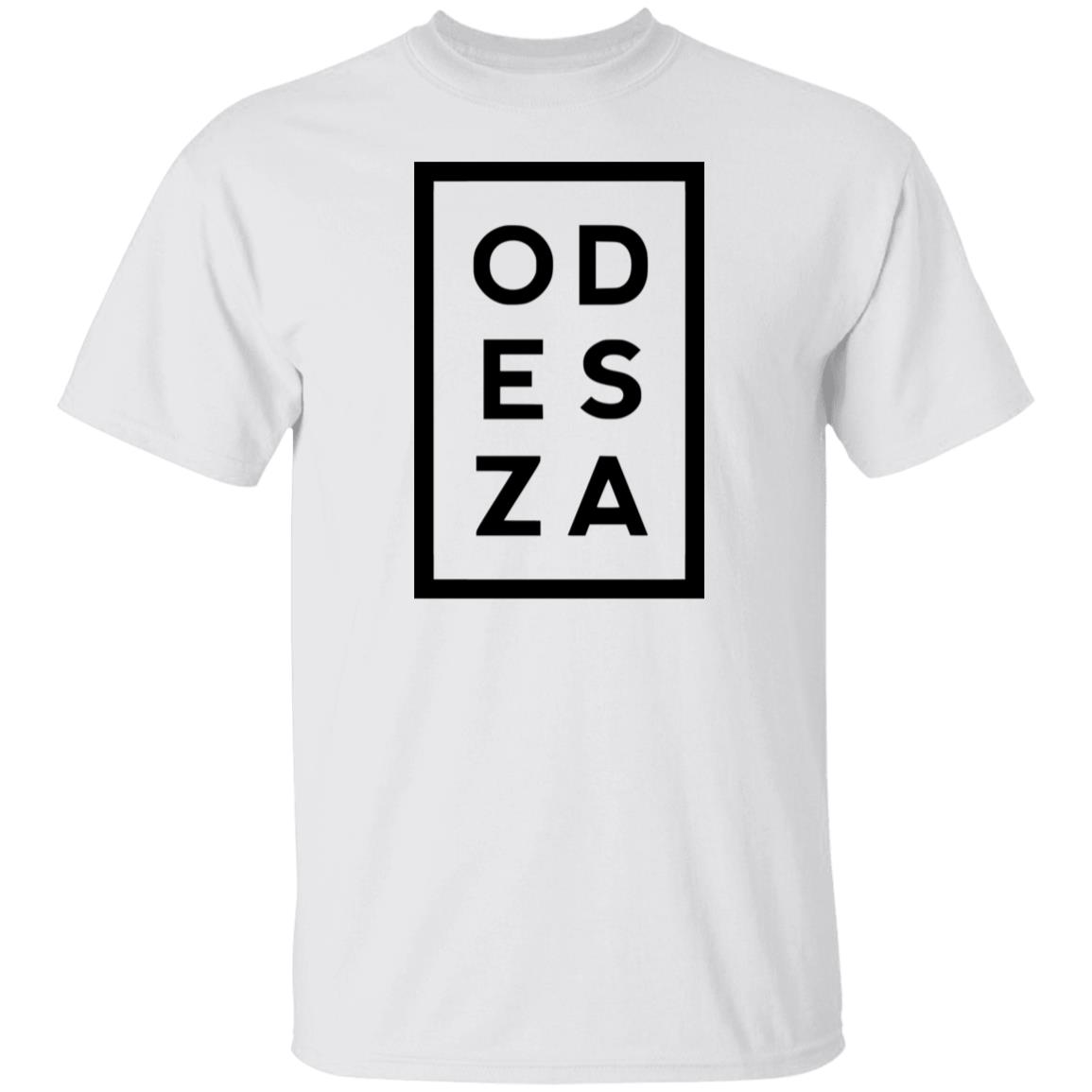 Odesza Merch Vertical Logo T-Shirt White Odesza Merch Vertical Logo T-Shirt White