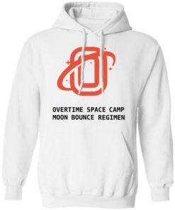 Overtime Hoodie OT Moon White Hoodie Overtime Hoodie OT Moon White Hoodie