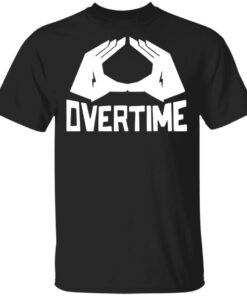 Overtime Shoutout OT Black Tee Overtime Shoutout OT Black Tee