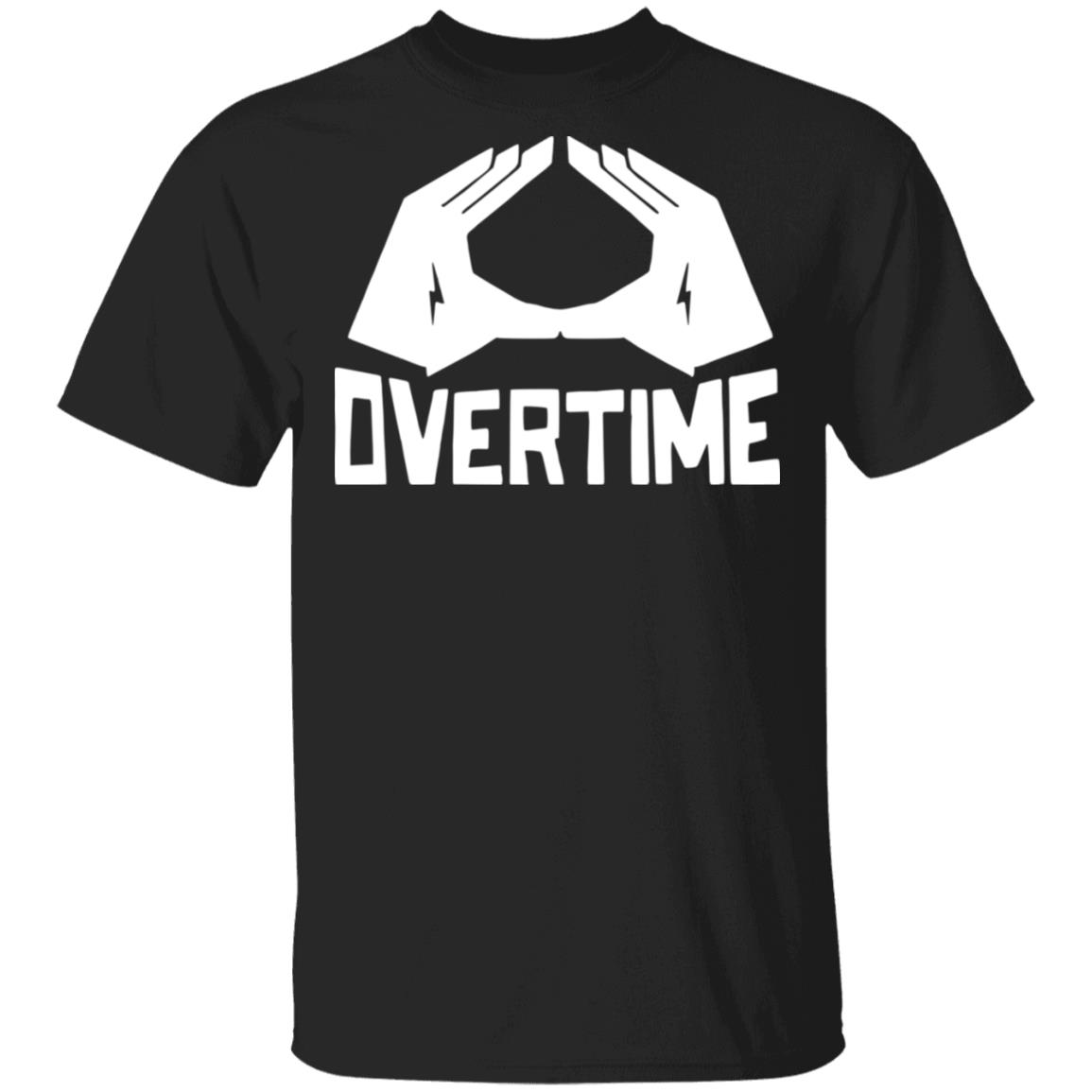 Overtime Shoutout OT Black Tee Overtime Shoutout OT Black Tee