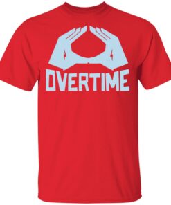 Overtime Shoutout OT Red Tee Overtime Shoutout OT Red Tee