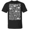 Pepper Merch SkullConut Map Black Tee