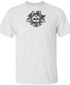 Pepper Merch Skullconut Leaves Gold Ladies Tee Pepper Merch Skullconut Leaves Gold Ladies Tee