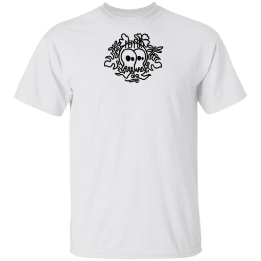 Pepper Merch Skullconut Leaves Gold Ladies Tee