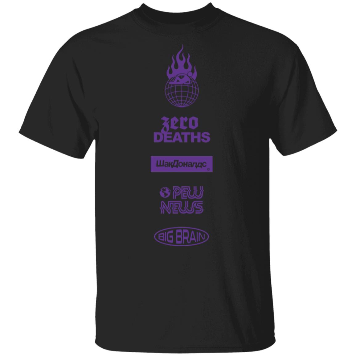 PewDiePie Merch Logo Collection Shirt PewDiePie Merch Logo Collection Shirt
