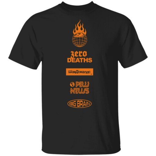 PewDiePie Merch Orange Logo Collection Shirt
