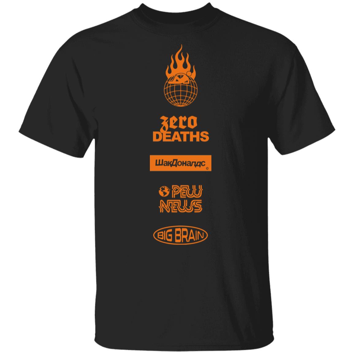 PewDiePie Merch Orange Logo Collection Shirt PewDiePie Merch Orange Logo Collection Shirt