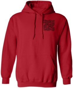 PewDiePie Merch Waves Red Hoodie PewDiePie Merch Waves Red Hoodie