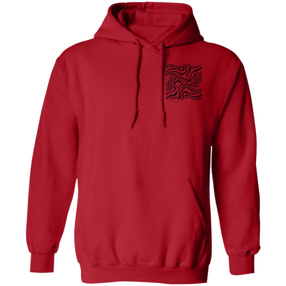 PewDiePie Merch Waves Red Hoodie PewDiePie Merch Waves Red Hoodie
