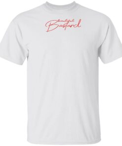 Philip Defranco Merch Beautiful Bastard Tee With Red Philip Defranco Merch Beautiful Bastard Tee With Red