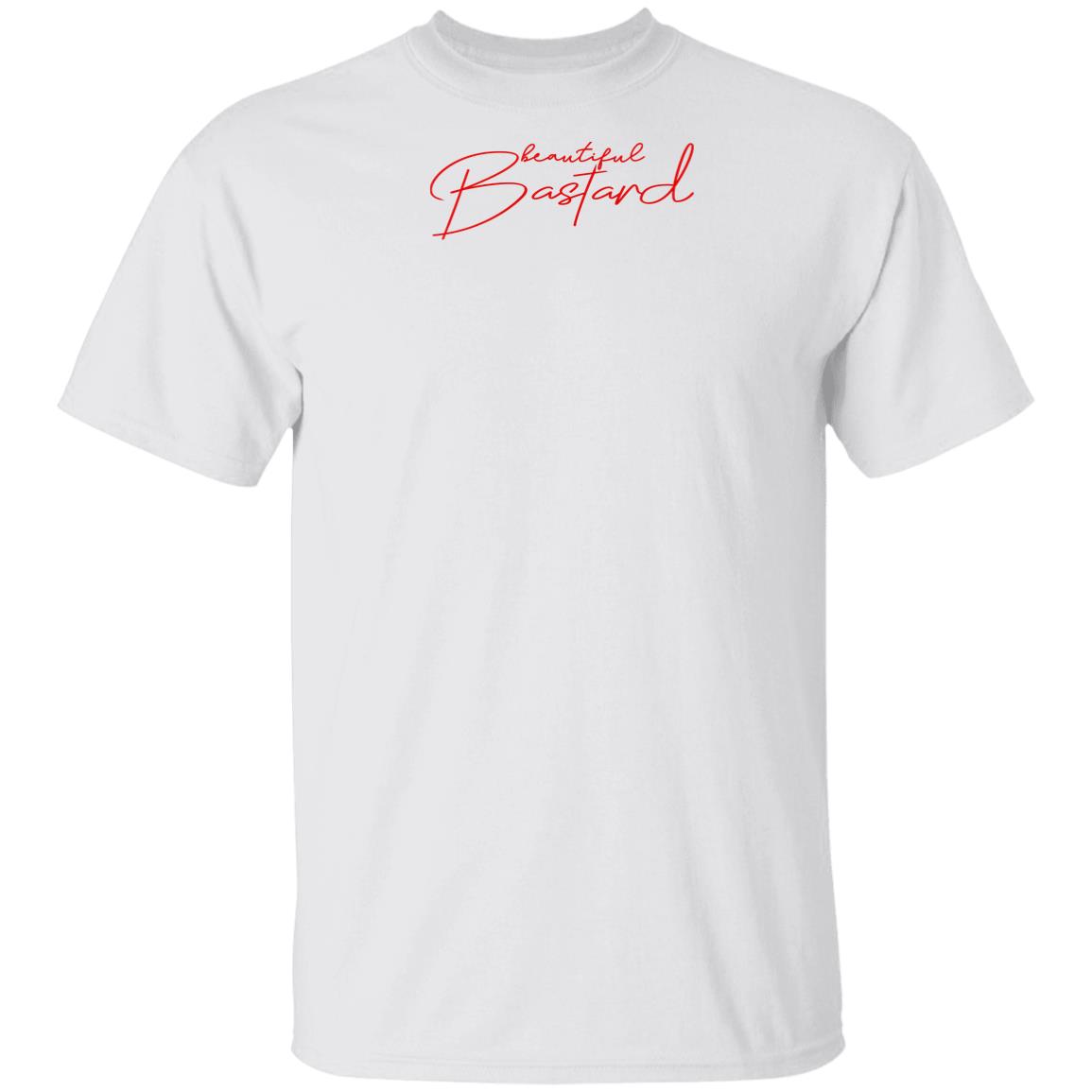 Philip Defranco Merch Beautiful Bastard Tee With Red Philip Defranco Merch Beautiful Bastard Tee With Red