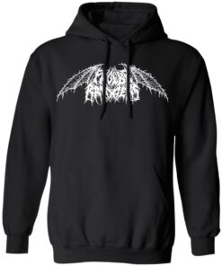 Phoebe Bridgers Merch Metal Logo Black Hoodie Phoebe Bridgers Merch Metal Logo Black Hoodie