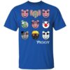 Piggy Merch Piggy Faces Youth T-Shirt