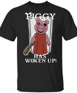 Piggy Merch Piggy Has Woken Up Youth T-Shirt Piggy Merch Piggy Has Woken Up Youth T-Shirt