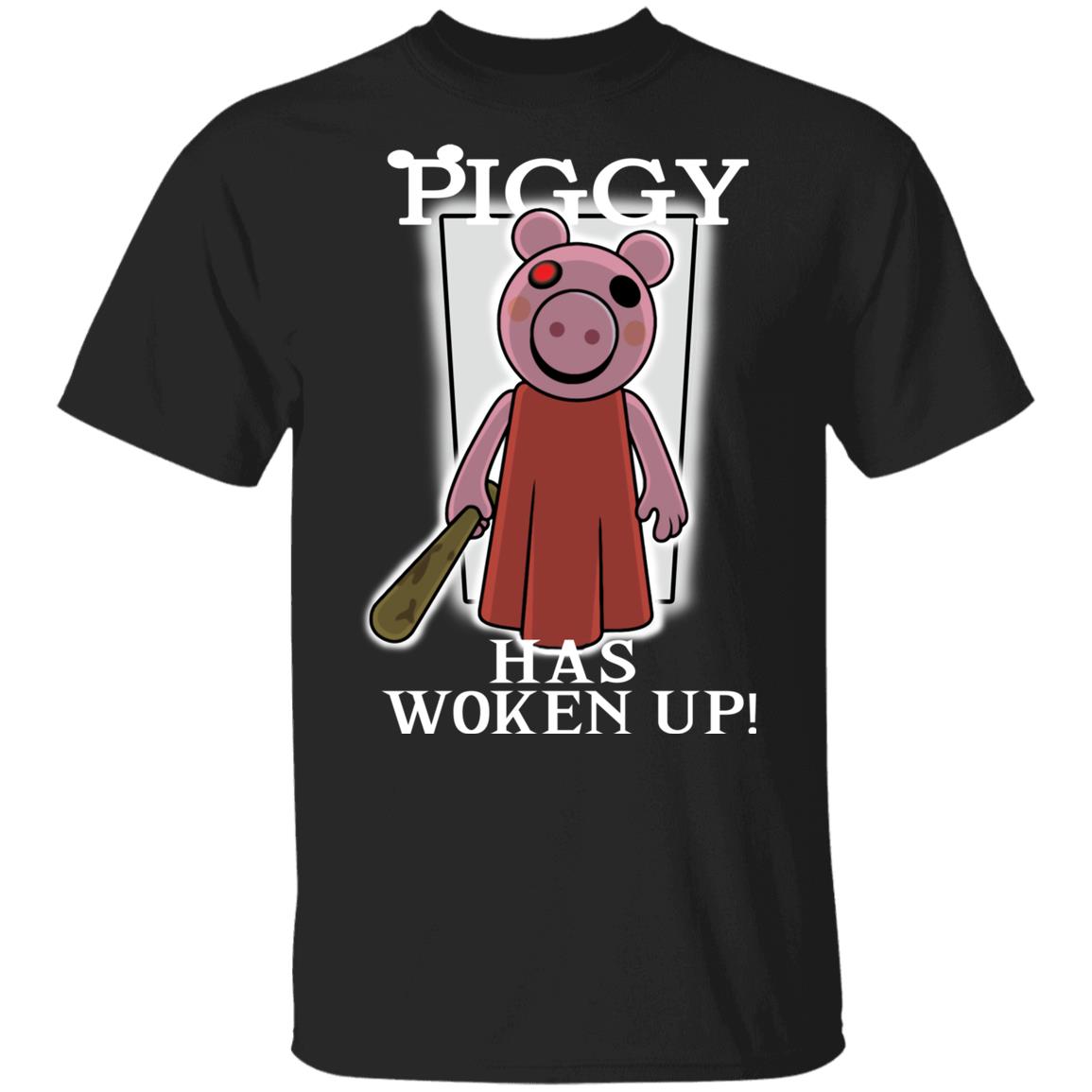 Piggy Merch Piggy Has Woken Up Youth T-Shirt Piggy Merch Piggy Has Woken Up Youth T-Shirt