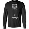 Poppy Merch Negative Face LS Black T-Shirt