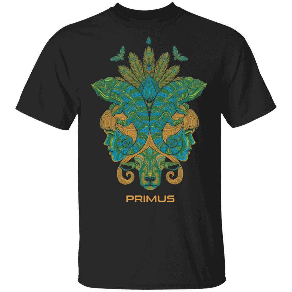Primus Merch Iguana Ram T-Shirt Primus Merch Iguana Ram T-Shirt