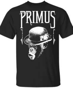 Primus Merch Monkey Black T-shirt Primus Merch Monkey Black T-shirt
