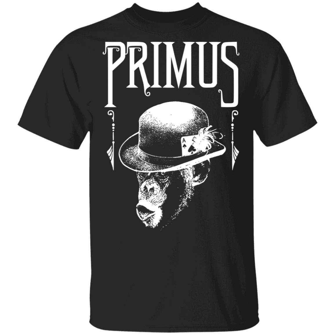 Primus Merch Monkey Black T-shirt Primus Merch Monkey Black T-shirt