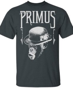 Primus Merch Monkey Charcoal T-shirt Primus Merch Monkey Charcoal T-shirt