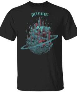Primus Merch Space Castle T-Shirt Primus Merch Space Castle T-Shirt