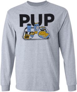Pup Merch Lunch Tray Long Sleeve T-Shirt Pup Merch Lunch Tray Long Sleeve T-Shirt