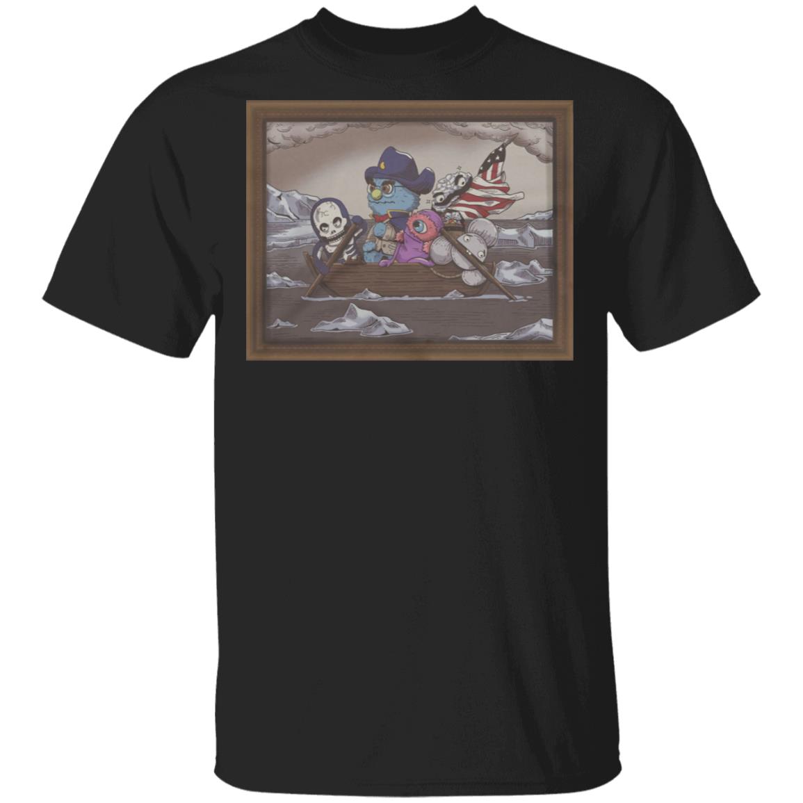 Puppet History Merch The Professor Crossing The Delaware Shirt Puppet History Merch The Professor Crossing The Delaware Shirt