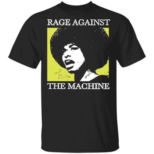 Rage Against The Machine Merch Afro Protest Tee