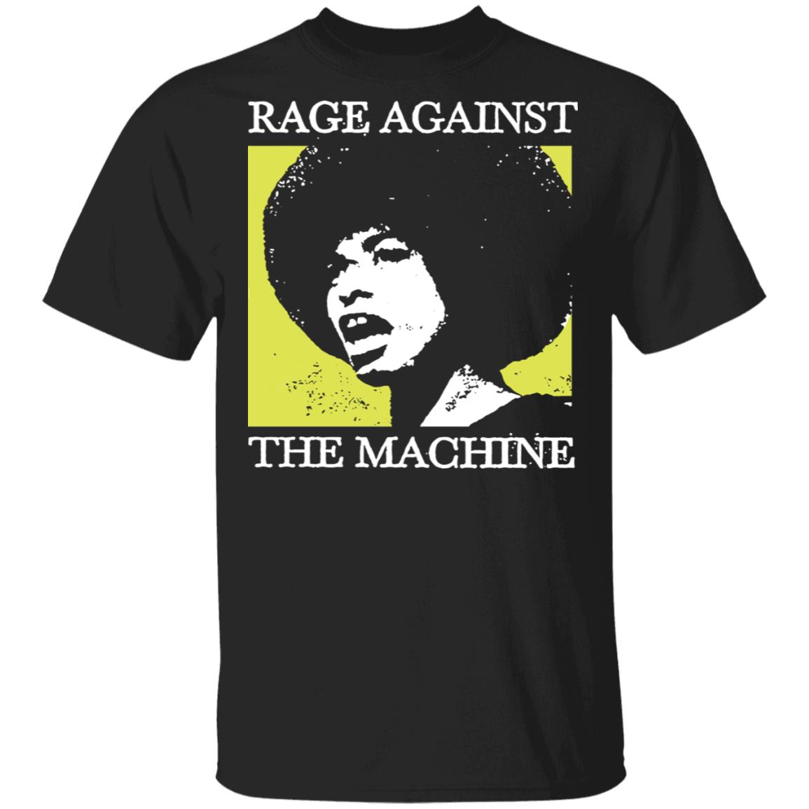 Rage Against The Machine Merch Afro Protest Tee Rage Against The Machine Merch Afro Protest Tee