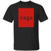Rage Against The Machine Merch Red Square Black Tee