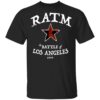 Rage Against The Machine T Shirt Battle Star Tee