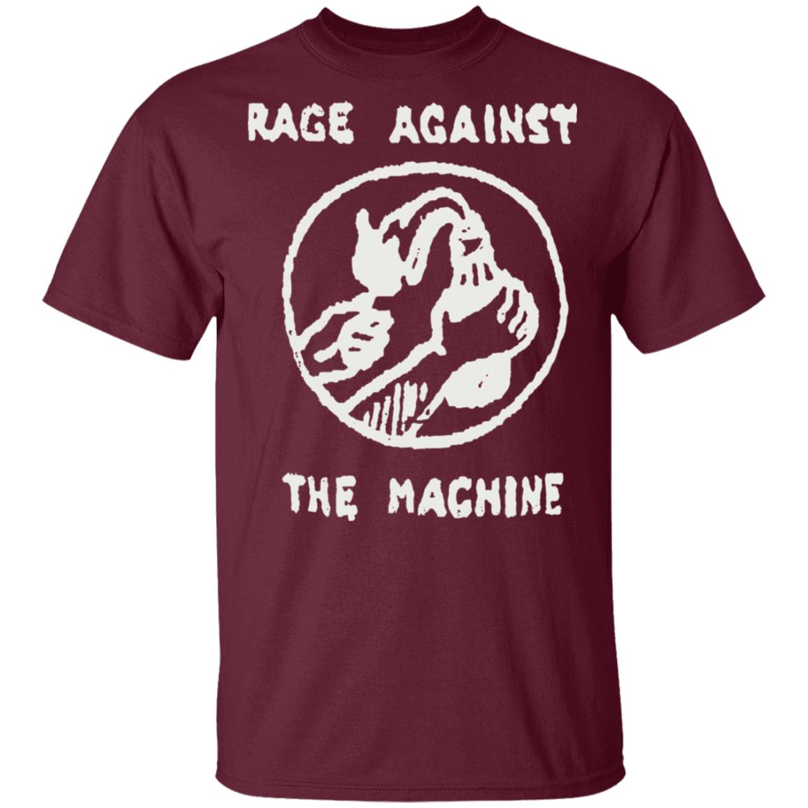 Rage Against The Machine T Shirt Molotov Stencil Maroon Tee Rage Against The Machine T Shirt Molotov Stencil Maroon Tee