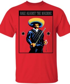 Rage Against The Machine T Shirt Zapata Red Tee Rage Against The Machine T Shirt Zapata Red Tee