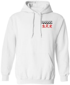 Randumb Merch LiveLaughLove Heart Combo White Hoodie Randumb Merch LiveLaughLove Heart Combo White Hoodie