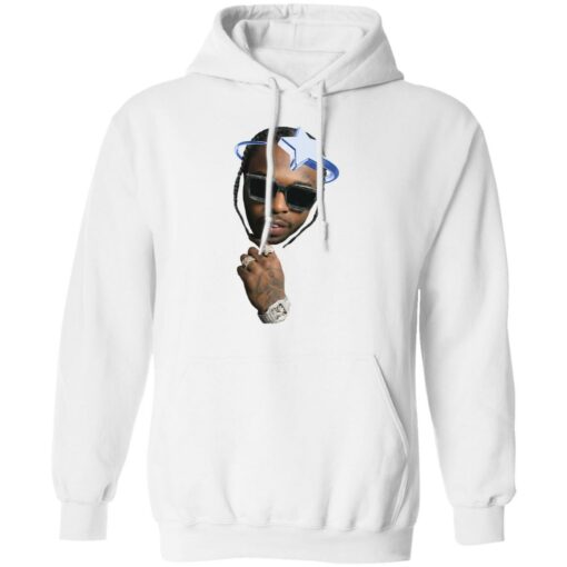 Realpopsmoke Merch Vlone Pop Smoke Halo White Hoodie