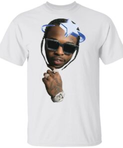 Realpopsmoke Merch Vlone Pop Smoke Halo White T-Shirt Realpopsmoke Merch Vlone Pop Smoke Halo White T-Shirt