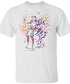 Riot Games Merch Xayah Rakan Colour Lines Unisex Tee