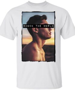 Ryan Garcia Merch Reflection Shock The World White T-Shirt