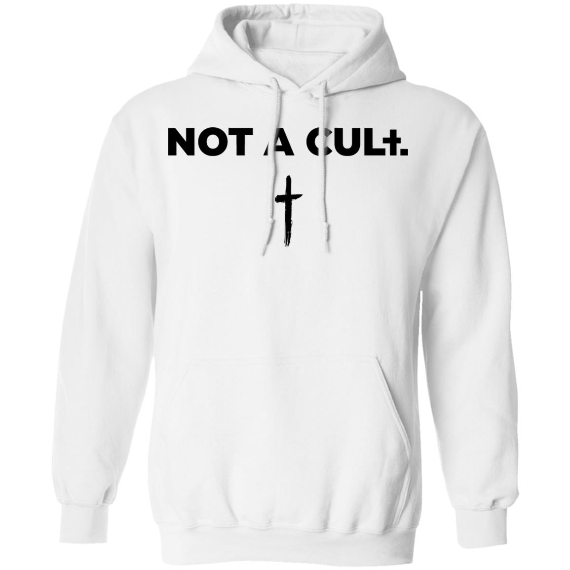Saint Jhn Merch Staff Hoodie Not A Cult White Saint Jhn Merch Staff Hoodie Not A Cult White