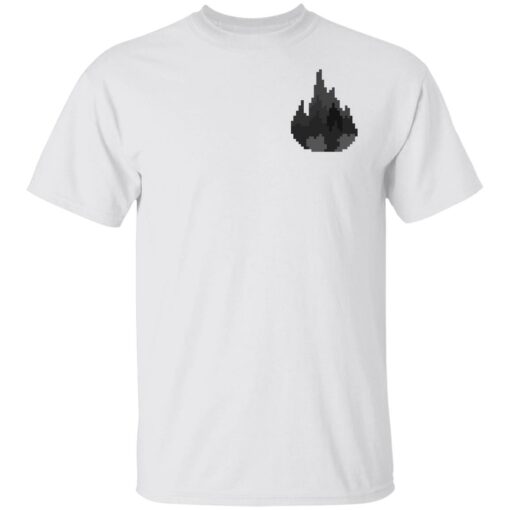 Sapnap Merch Black Fire T-Shirt