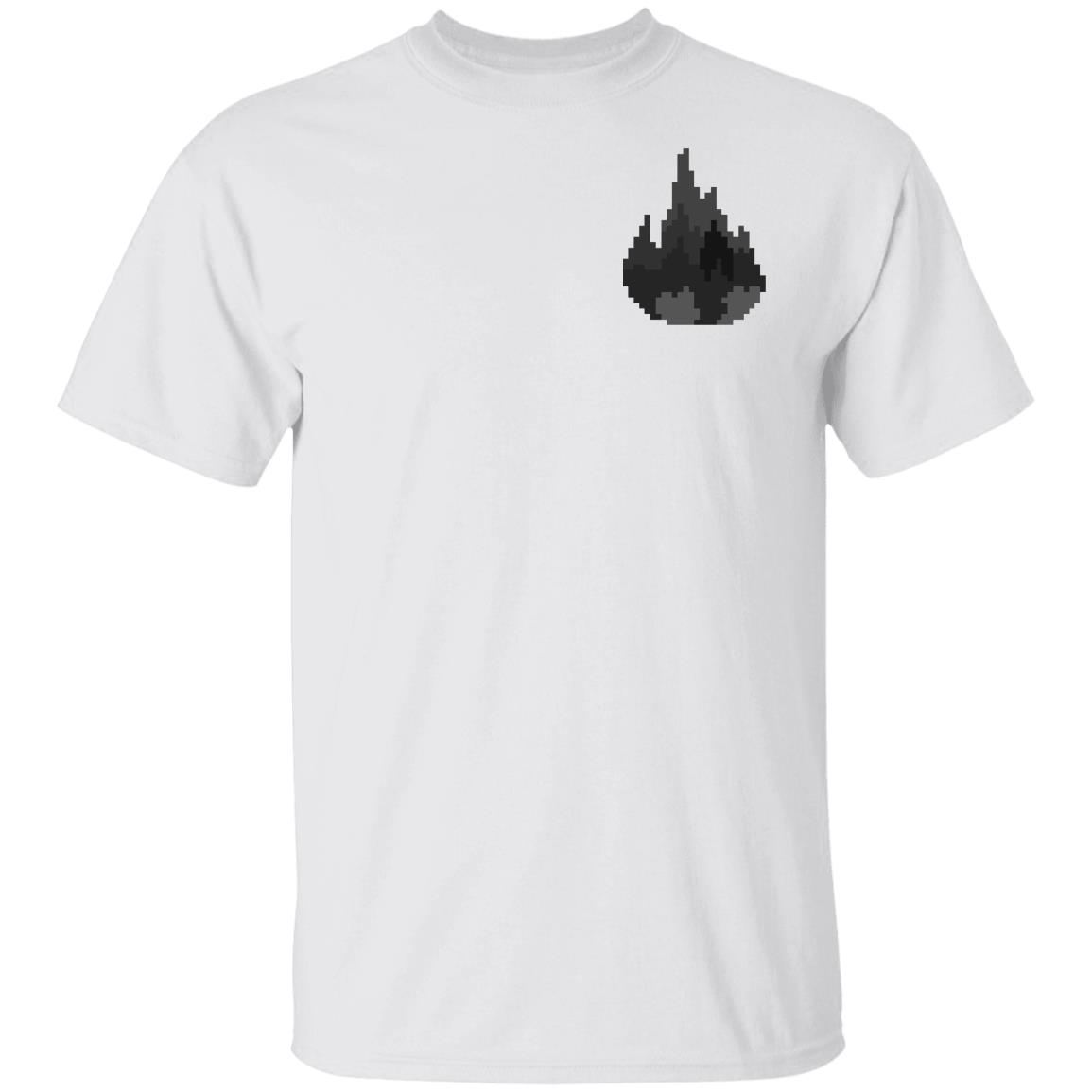 Sapnap Merch Black Fire T-Shirt Sapnap Merch Black Fire T-Shirt