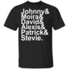 Schitts Creek Merch Rose Family Names Unisex T-Shirt With Patrick