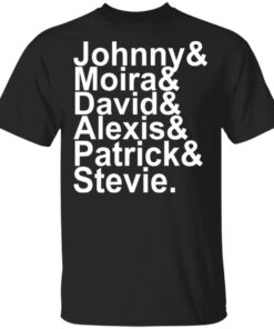 Schitts Creek Merch Rose Family Names Unisex T-Shirt With Patrick Schitts Creek Merch Rose Family Names Unisex T-Shirt With Patrick
