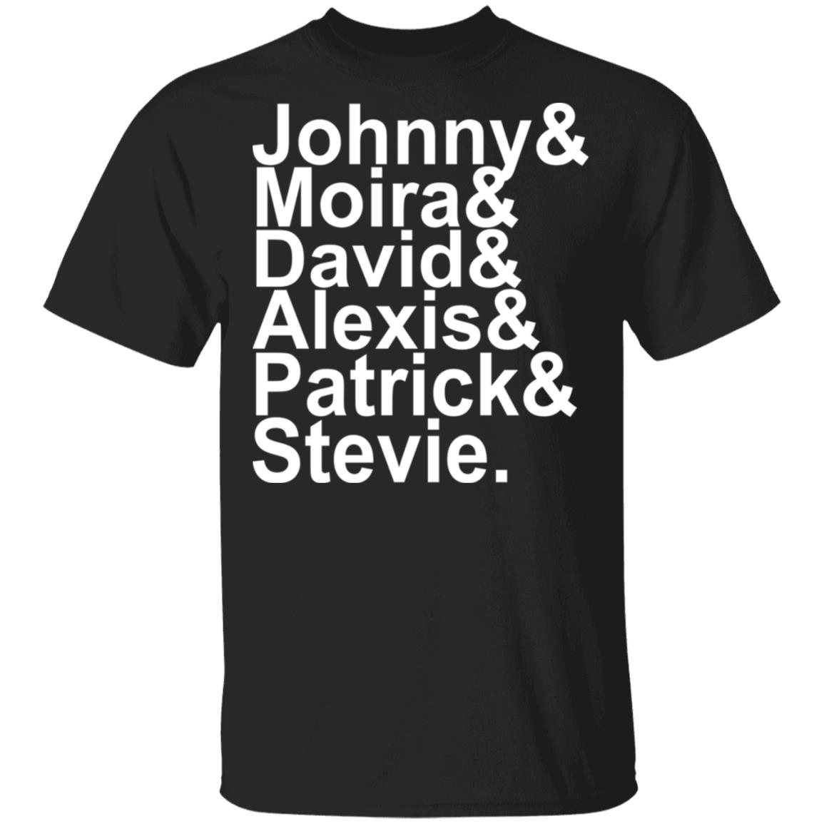 Schitts Creek Merch Rose Family Names Unisex T-Shirt With Patrick Schitts Creek Merch Rose Family Names Unisex T-Shirt With Patrick