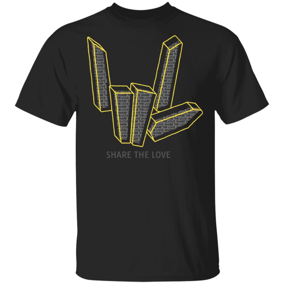 Share The Love Reflective Tee Share The Love Reflective Tee