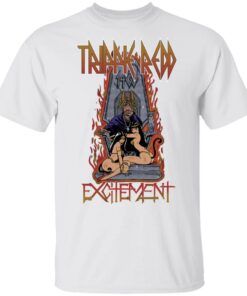 Shop Trippie Redd Merch Excitement White Tee Shop Trippie Redd Merch Excitement White Tee
