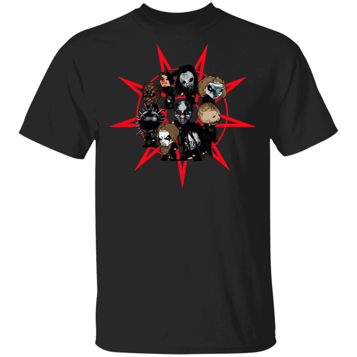 Slipknot Merch Faces Star Kid's T-Shirt Slipknot Merch Faces Star Kid's T-Shirt