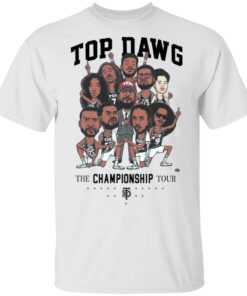 TDE Merch Championship Tour Cartoon T-Shirt TDE Merch Championship Tour Cartoon T-Shirt