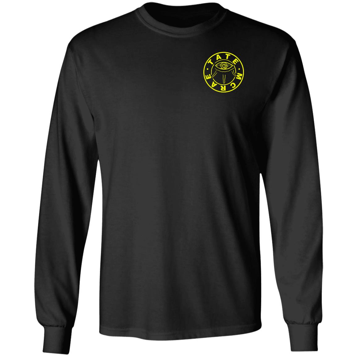 Tate Mcrae Merch Eye Long Sleeve Black Tate Mcrae Merch Eye Long Sleeve Black